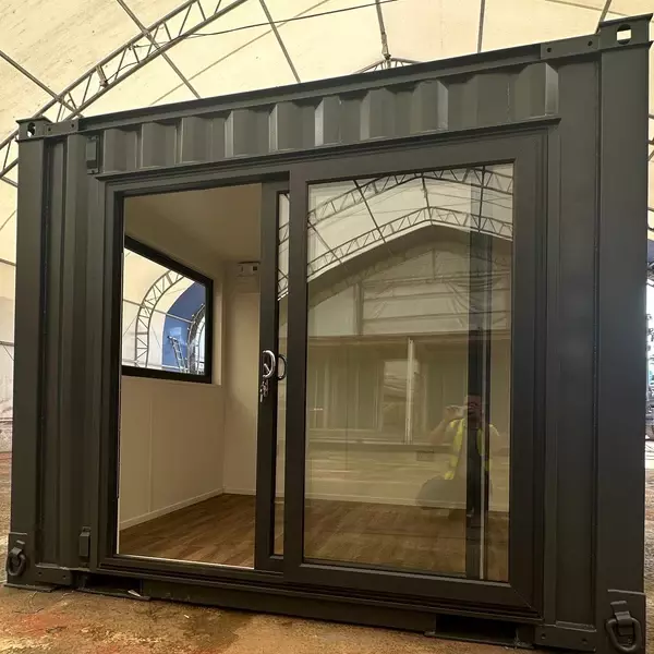 10 × 8 ft Custom Office with Picture Window (Refurbished)