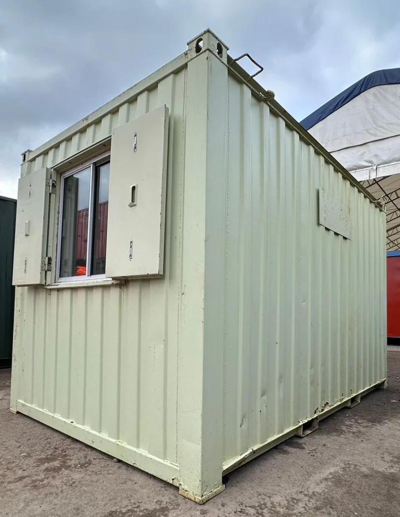12 × 8 ft Crib Room & Office Cabin – Secure Steel (Sold as Seen) — view 3
