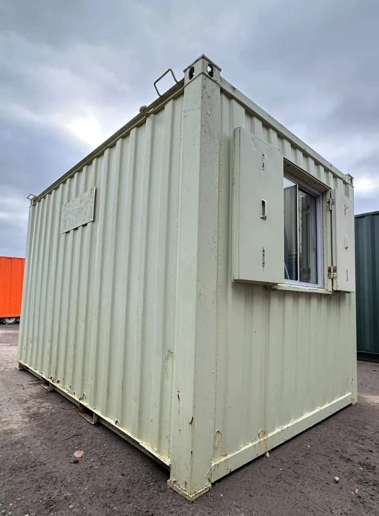 12 × 8 ft Crib Room & Office Cabin – Secure Steel (Sold as Seen) — view 5