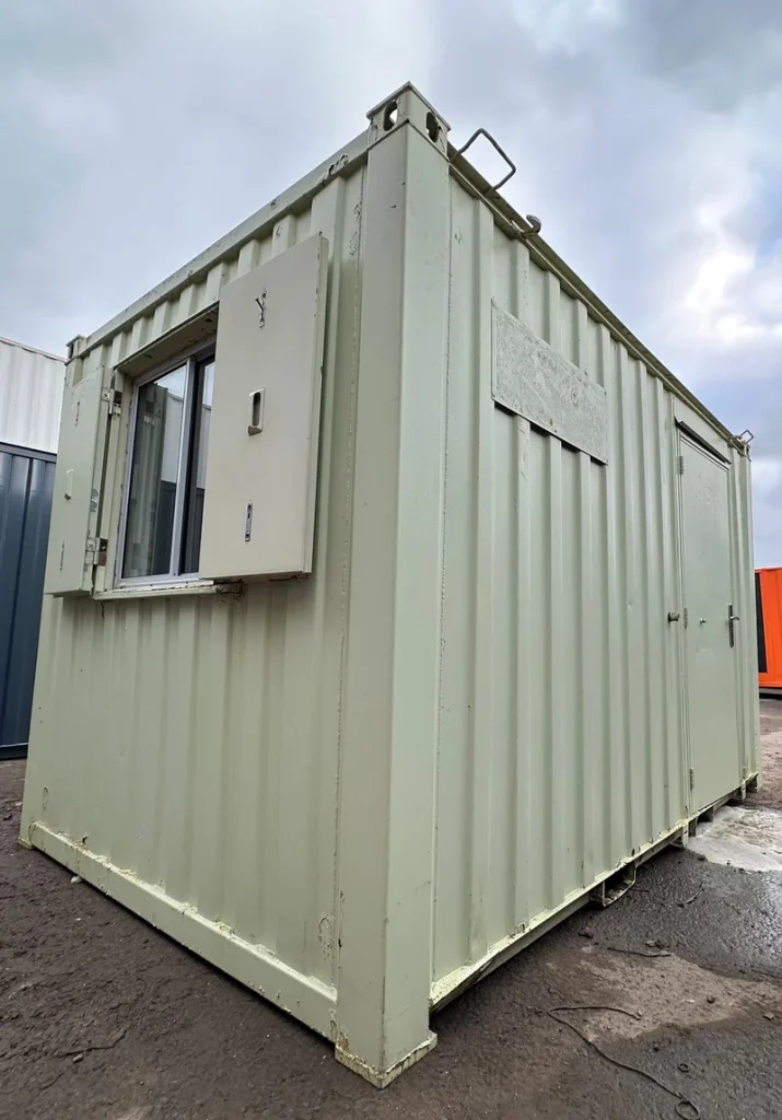 12 × 8 ft Crib Room & Office Cabin – Secure Steel (Sold as Seen) — view 7