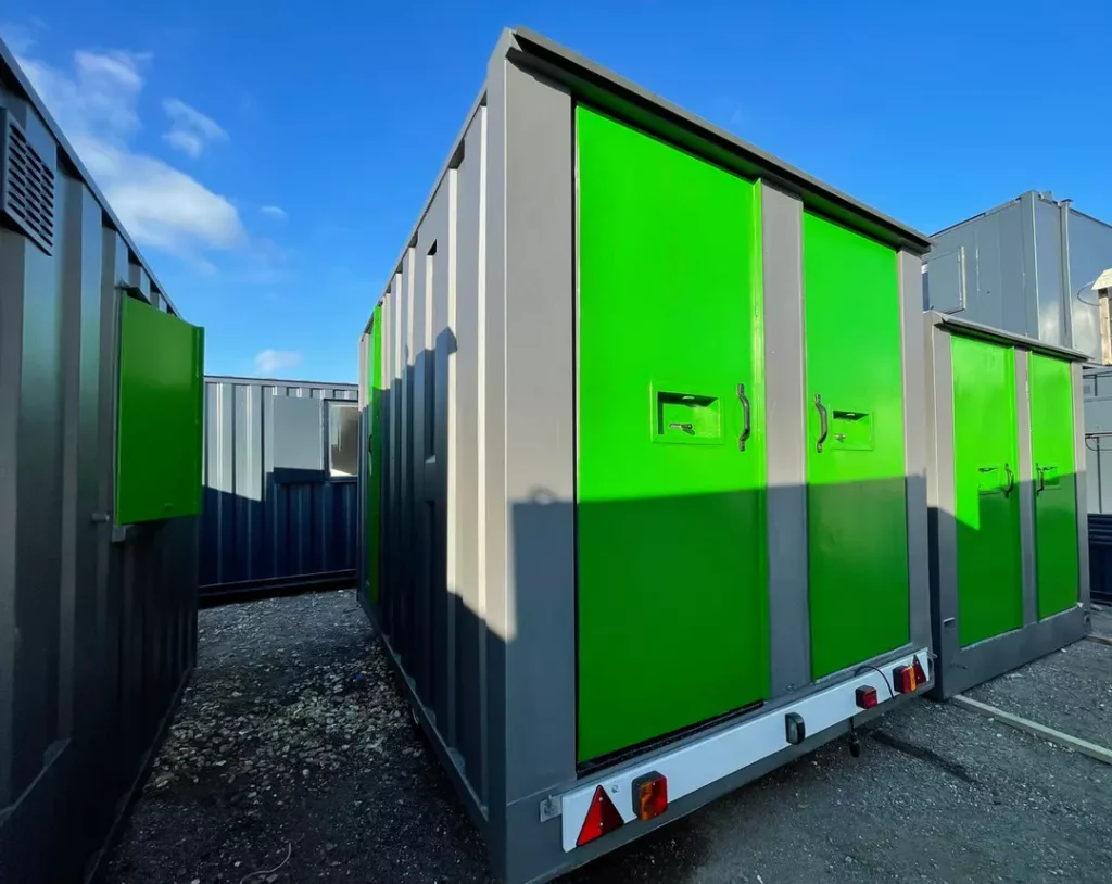 12 × 7.5 ft Towable Mobile Welfare Unit with New Diesel Generator — view 6