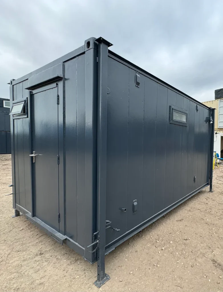12 × 9 ft 2+1 Toilet Block – Secure Steel, Dual Access (Pre-owned) — view 6