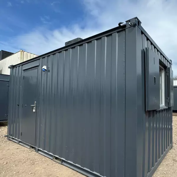 16 × 8 ft Open-Plan Portable Office – Secure Steel (Refurbished) — view 4