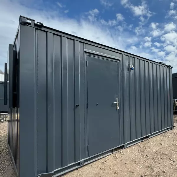 16 × 8 ft Open-Plan Portable Office – Secure Steel (Refurbished) — view 6