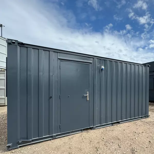 16 × 8 ft Open-Plan Portable Office – Secure Steel (Refurbished) — view 9