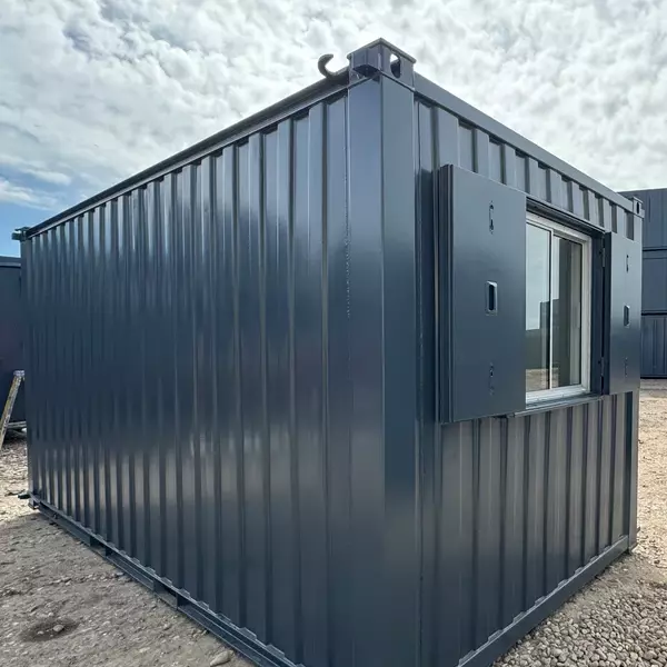 16 × 8 ft Open-Plan Portable Office – Secure Steel (Refurbished) — view 2