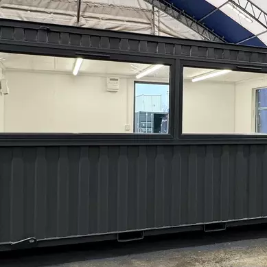 16 × 8 ft Custom Office Cabin with Picture Windows (New Build) — view 15