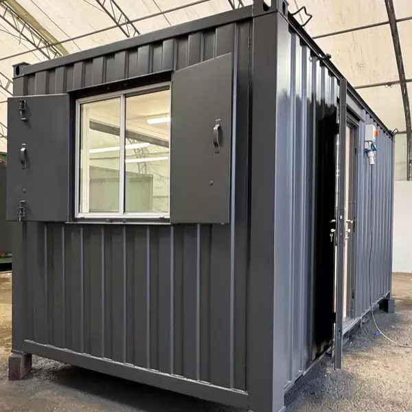 16 × 8 ft Custom Office Cabin with Picture Windows (New Build) — view 2