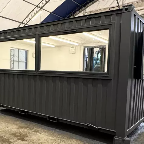 16 × 8 ft Custom Office Cabin with Picture Windows (New Build) — view 6