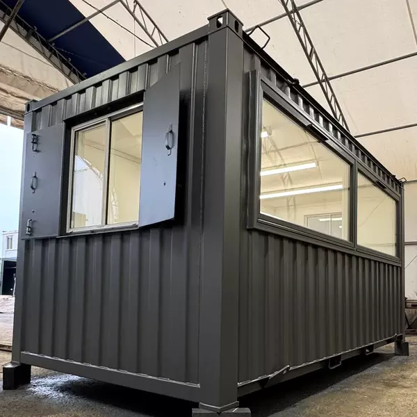 16 × 8 ft Custom Office Cabin with Picture Windows (New Build) — view 10