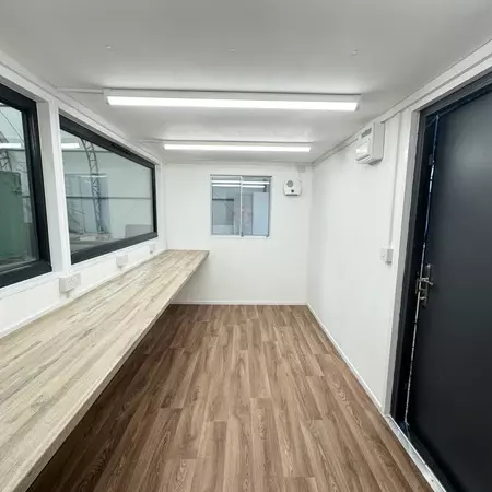 16 × 8 ft Custom Office Cabin with Picture Windows (New Build) — view 12
