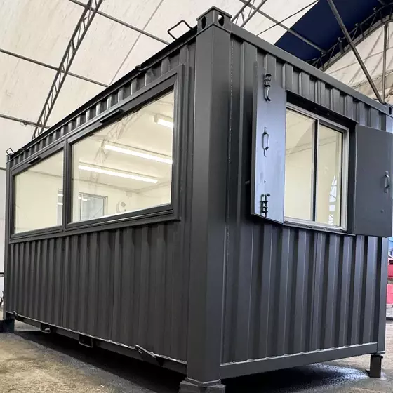 16 × 8 ft Custom Office Cabin with Picture Windows (New Build) — view 13