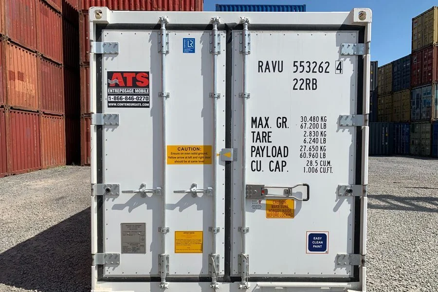 20ft New Refrigerated Container – One-Trip Reefer — view 8