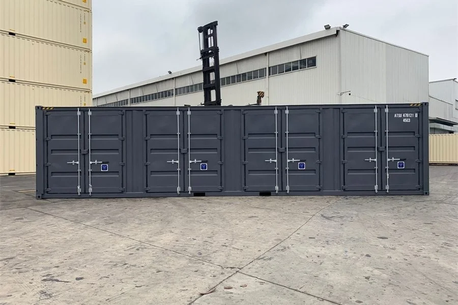 40ft High Cube Side Door Shipping Container – One-Trip — view 8