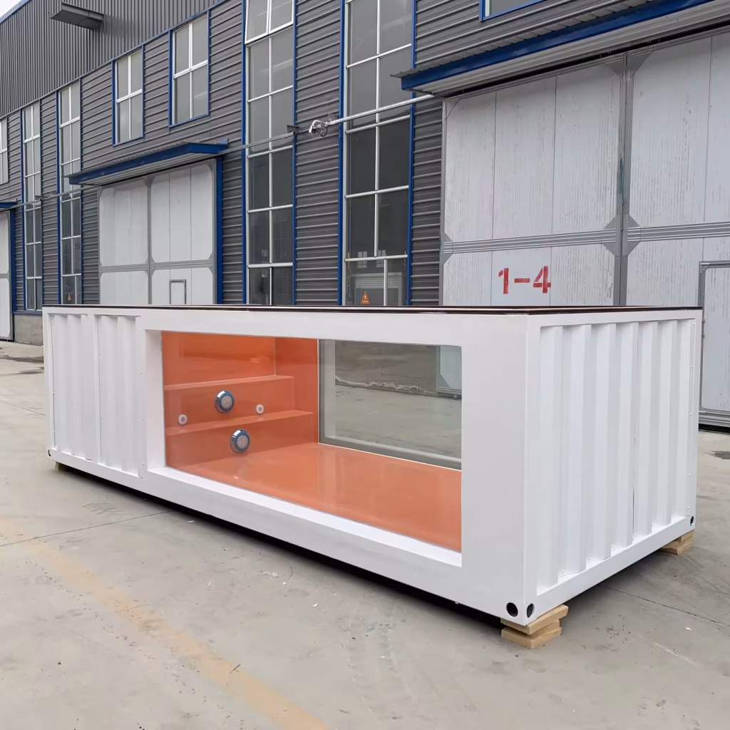 20ft Container Swimming Pool with Fibreglass Window
