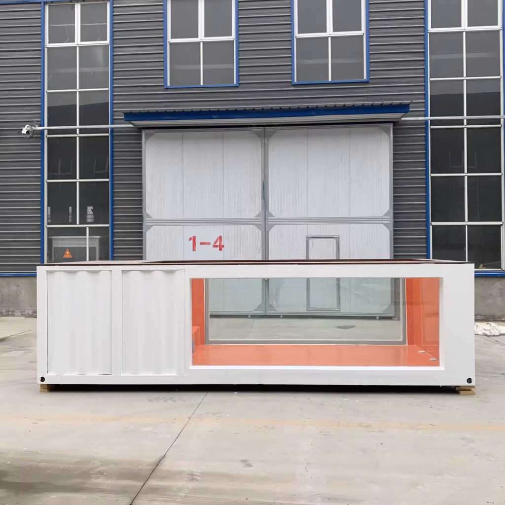 20ft Container Swimming Pool with Fibreglass Window — view 2
