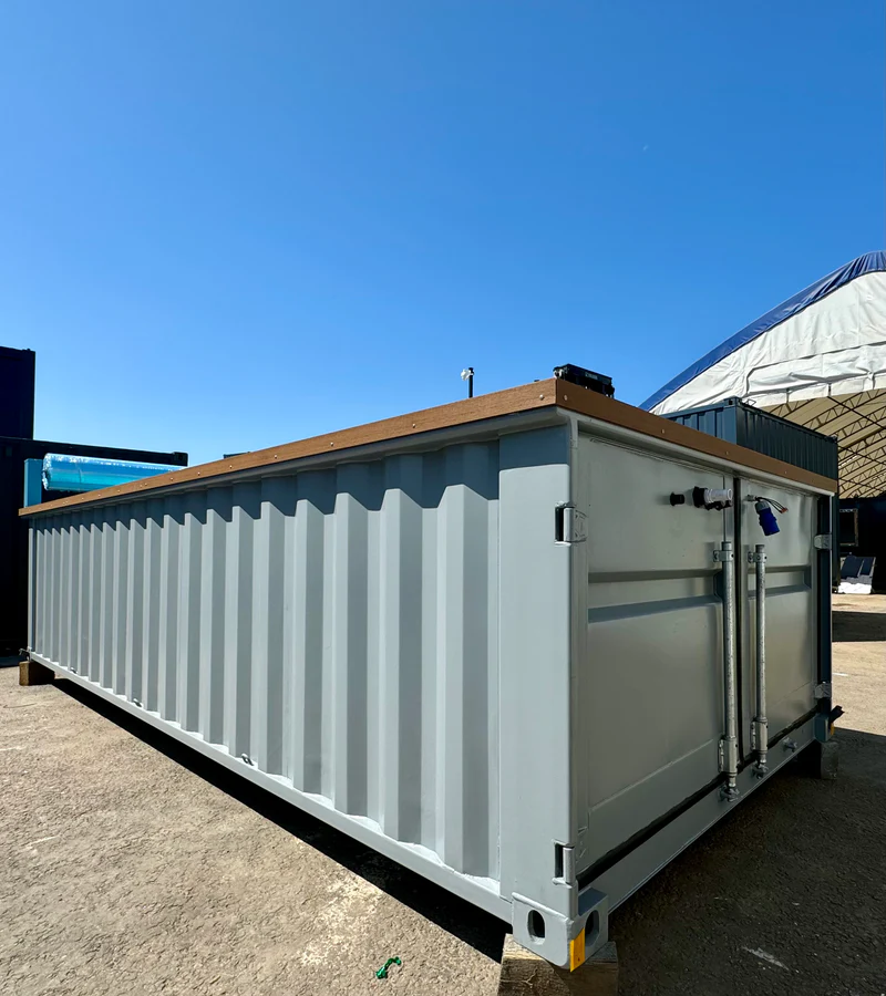 20ft Container Swimming Pool – Caribbean Blue — view 14