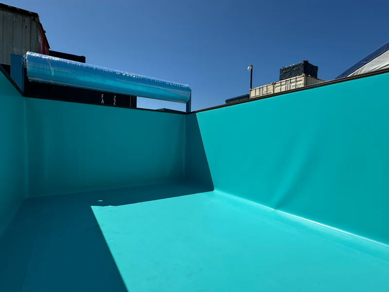 20ft Container Swimming Pool – Caribbean Blue — view 9