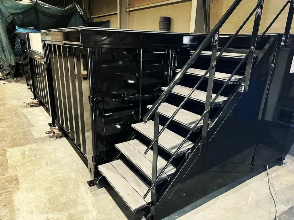 20ft Container Swimming Pool with Side Staircase — view 9