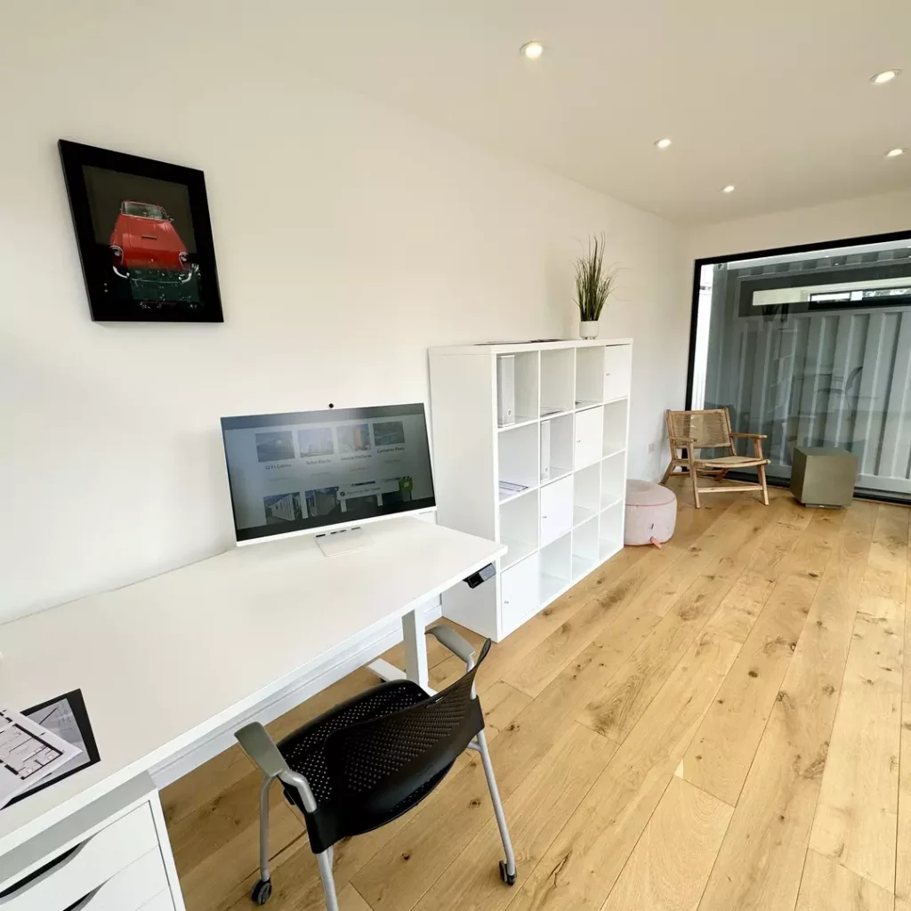 20 × 8 ft Custom Container Conversion Office (New Build) — view 2