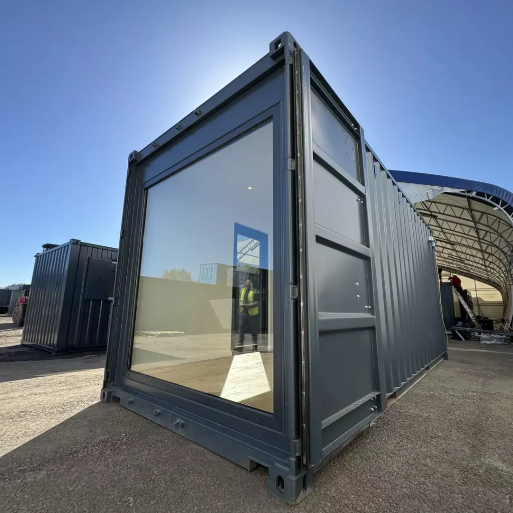 20 × 8 ft Custom Container Conversion Office (New Build) — view 9