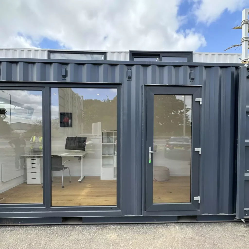 20 × 8 ft Custom Container Conversion Office (New Build) — view 10