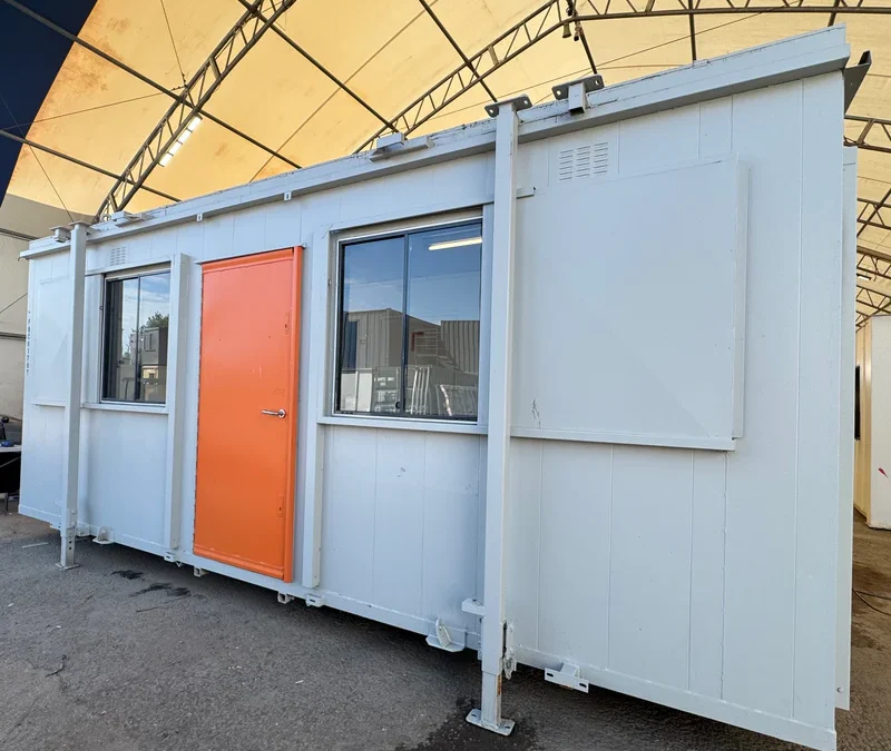 20 × 8 ft Crib Room or Office Cabin – Secure Steel (Sold as Seen)