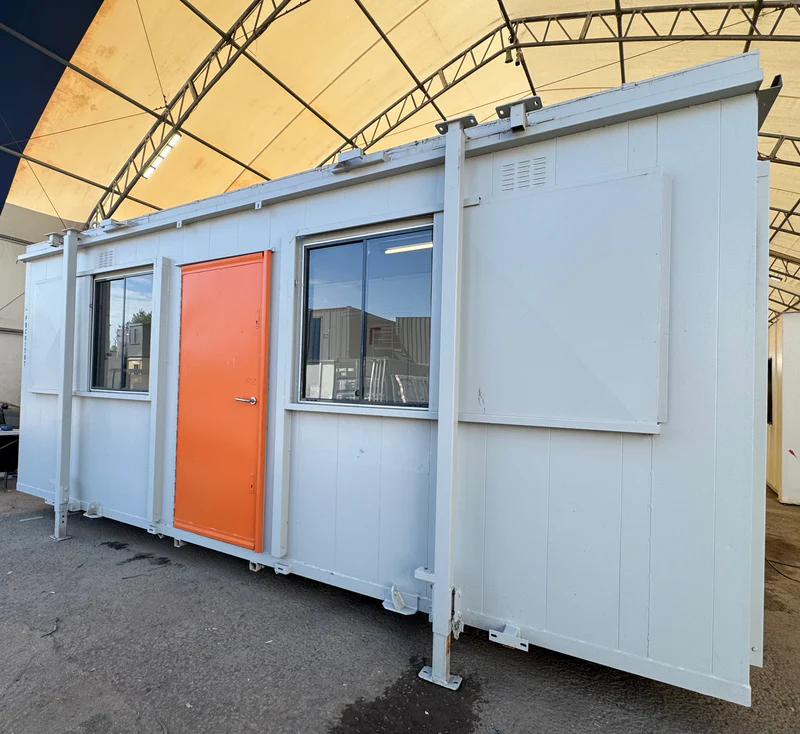 20 × 8 ft Crib Room or Office Cabin – Secure Steel (Sold as Seen)