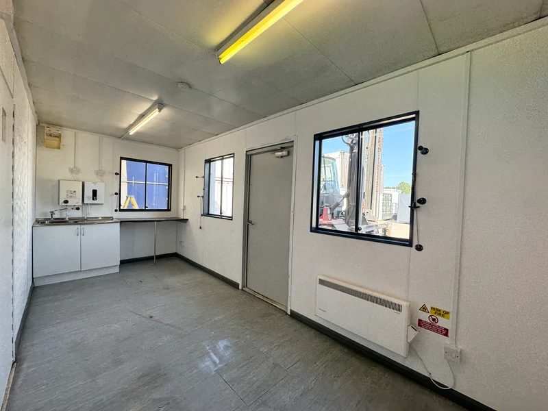 20 × 8 ft Crib Room or Office Cabin – Secure Steel (Sold as Seen) — view 2