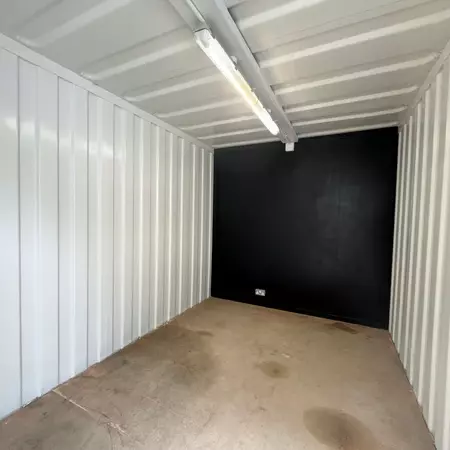21 × 8 ft Office & Store Cabin – Secure Steel (Refurbished) — view 7