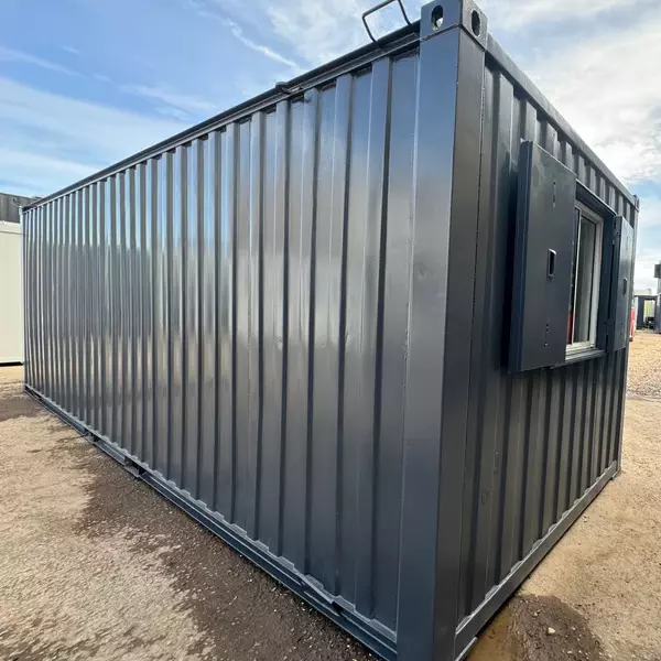 24 × 9 ft Open-Plan Office Cabin – Secure Steel (Refurbished) — view 7