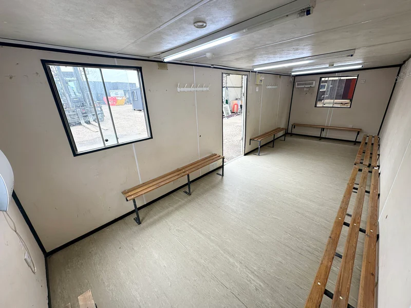 24 × 9 ft Drying Room & Office Cabin – Secure Steel (Sold as Seen) — view 2