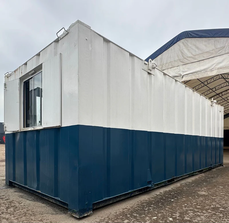 24 × 9 ft Drying Room & Office Cabin – Secure Steel (Sold as Seen) — view 3
