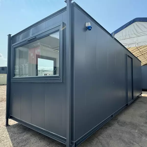 24 × 9 ft Custom Open-Plan Office Cabin (Refurbished) — view 9
