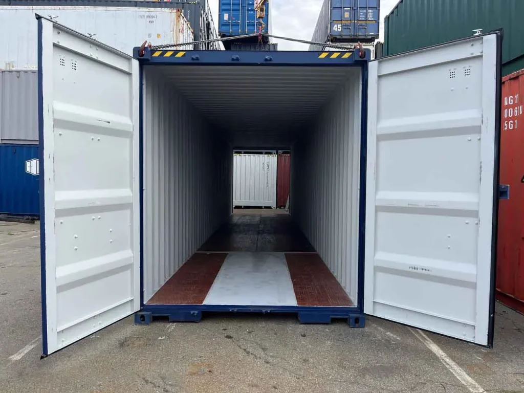 New 40ft High Cube Double Door Shipping Container — view 2