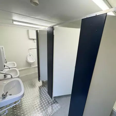 16 × 9 ft 3+1 Toilet Block – Secure Steel (New) — view 2