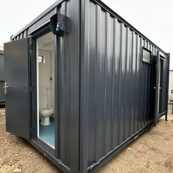 16 × 9 ft 3+1 Toilet Block – Secure Steel (New)