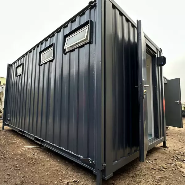 16 × 9 ft 3+1 Toilet Block – Secure Steel (New) — view 3