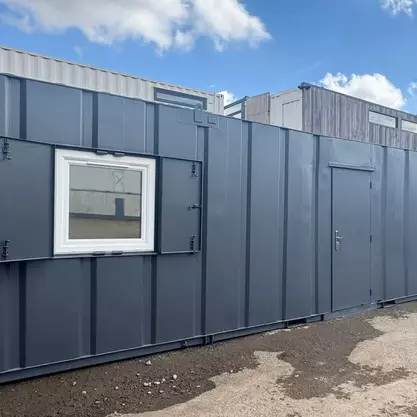 32 × 10 ft Open-Plan Office & Crib Room Cabin (New) — view 3