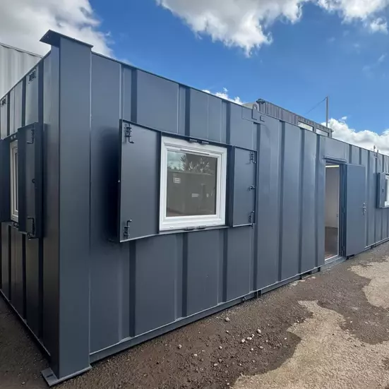 32 × 10 ft Open-Plan Office & Crib Room Cabin (New) — view 12