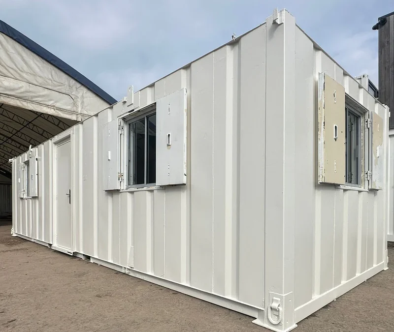 32 × 10 ft Crib Room & Office Cabin – Secure Steel (Sold as Seen)