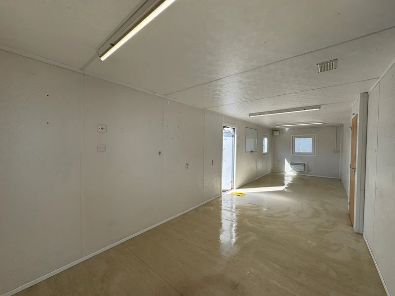 32 × 10 ft Crib Room & Office Cabin – White (Sold as Seen) — view 2