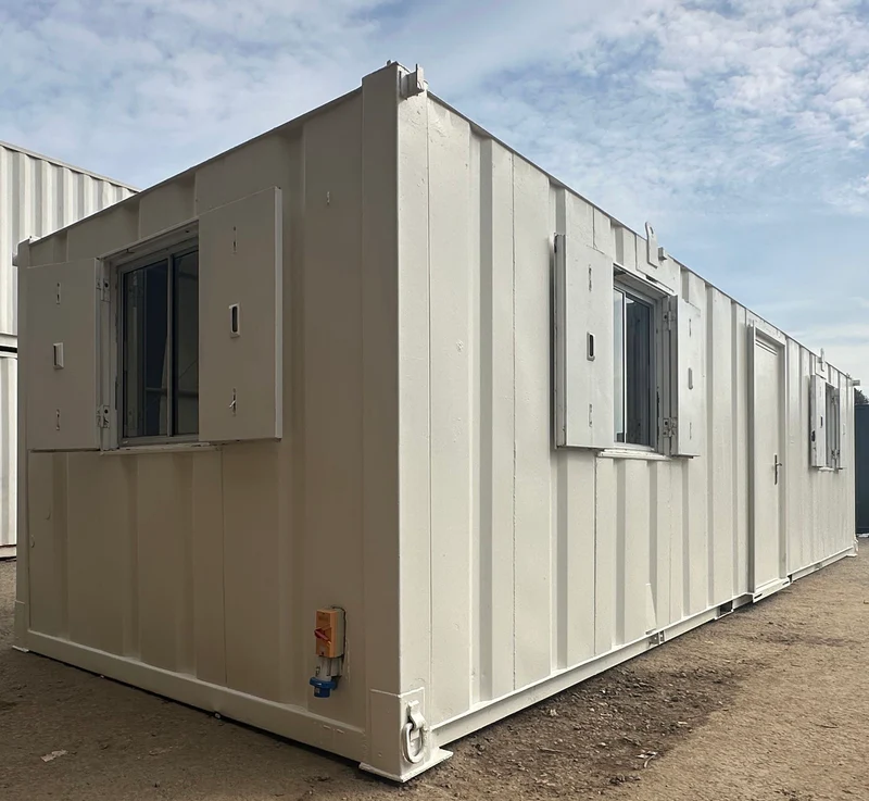 32 × 10 ft Crib Room & Office Cabin – Secure Steel (Sold as Seen) — view 3