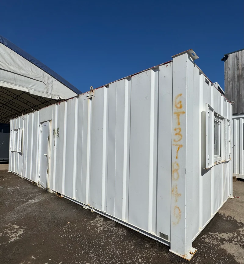 32 × 10 ft Crib Room & Office Cabin – White (Sold as Seen) — view 4