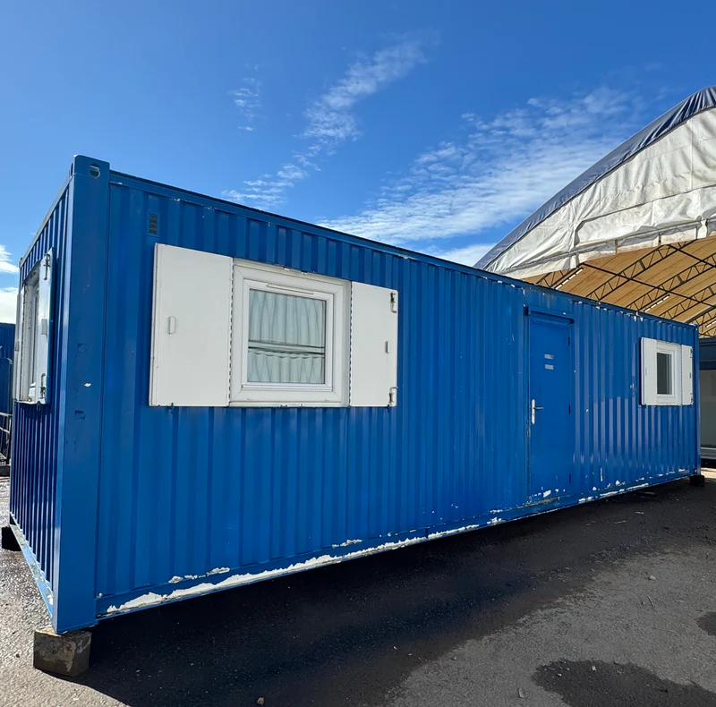32 × 10 ft Crib Room or Office Cabin – Blue (Sold as Seen) — view 5