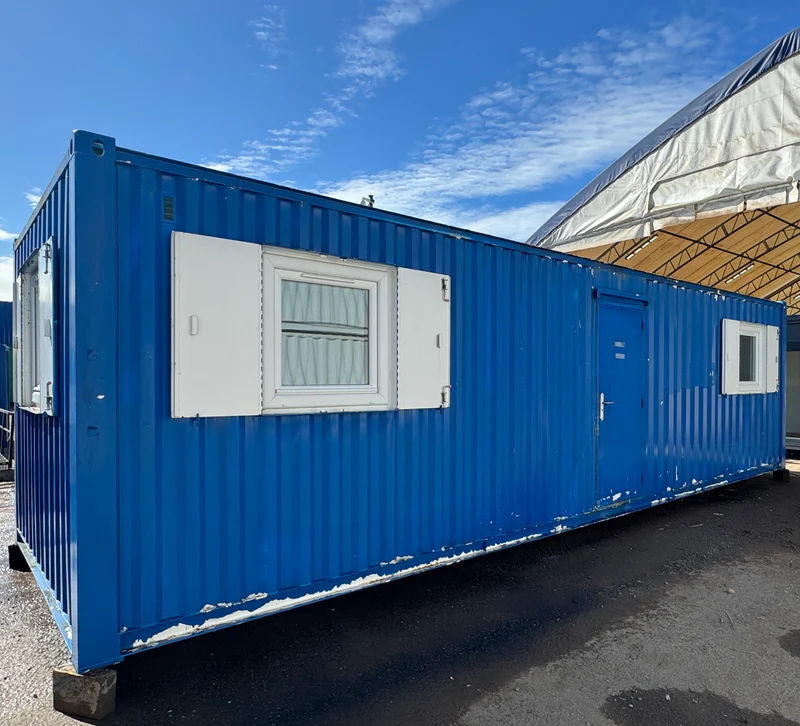 32 × 10 ft Crib Room or Office Cabin – Blue (Sold as Seen) — view 9