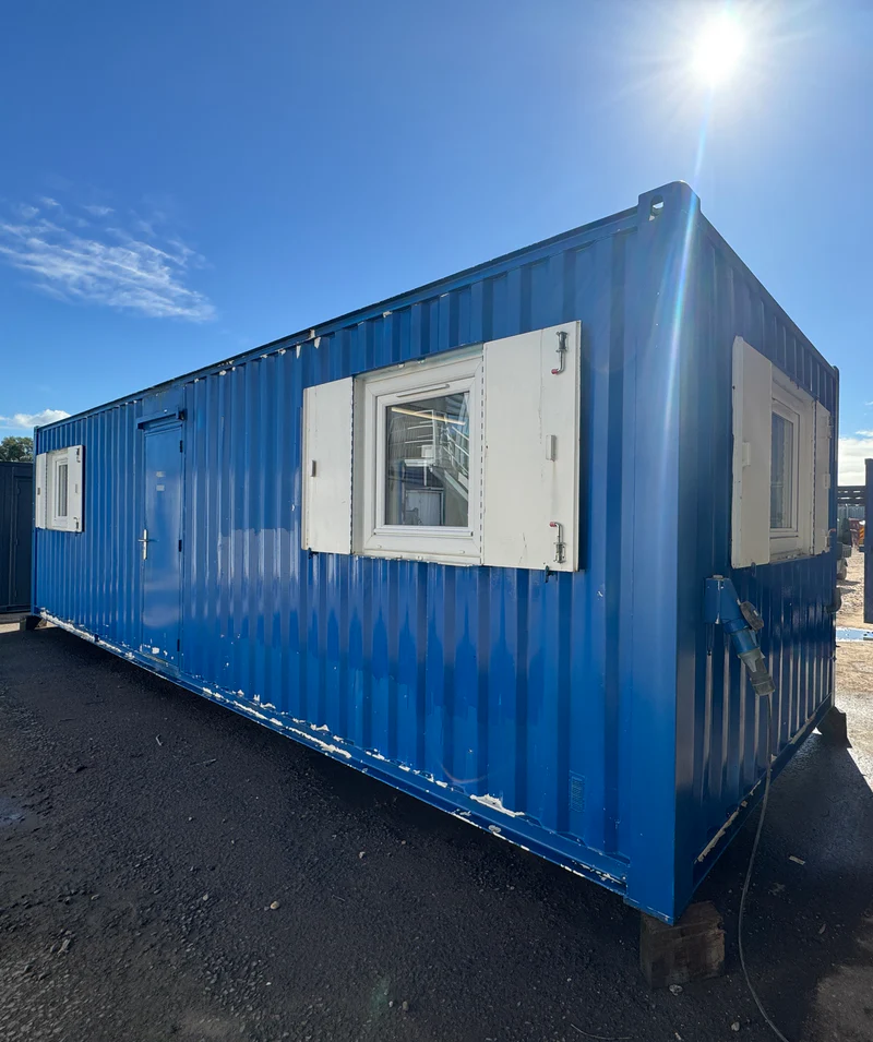 32 × 10 ft Crib Room or Office Cabin – Blue (Sold as Seen) — view 13