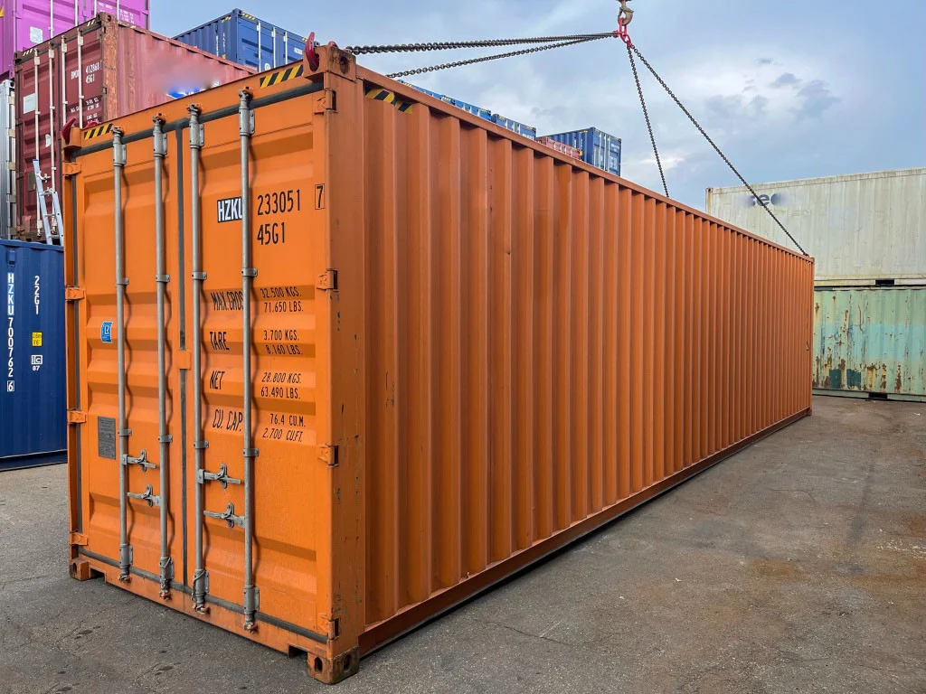 Used 40ft High Cube Shipping Container — view 4