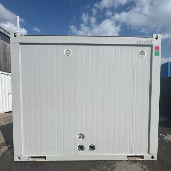 10 × 8 ft Four-Bay Toilet Block – Four WCs & Basins (New) — view 4