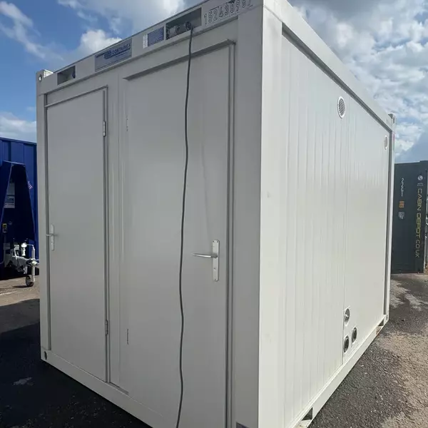 10 × 8 ft Four-Bay Toilet Block – Four WCs & Basins (New) — view 7